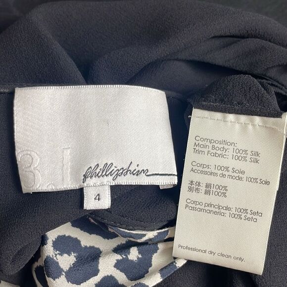 3.1 Phillip Lim Silk Leopard Print Tank Top 4 - Picture 7 of 9